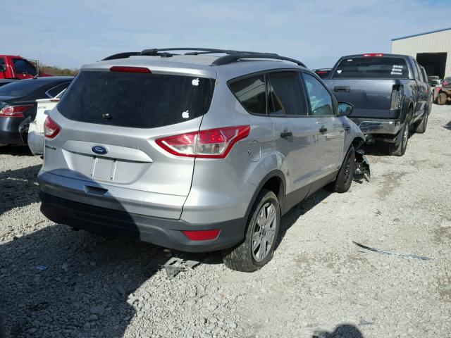 1FMCU0F72DUB17417 - 2013 FORD ESCAPE S SILVER photo 4