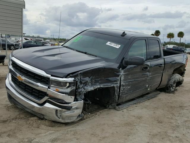 1GCRCREC2GZ121222 - 2016 CHEVROLET SILVERADO BLACK photo 2