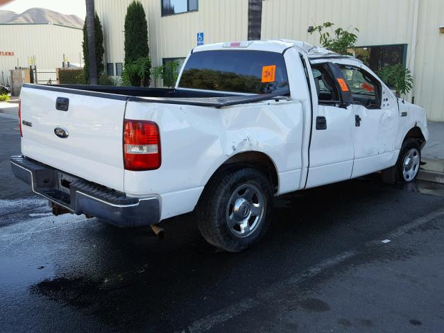 1FTPW12507KB53276 - 2007 FORD F150 SUPER WHITE photo 4