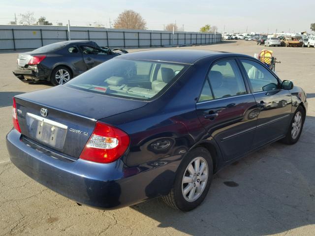 4T1BE32K84U318940 - 2004 TOYOTA CAMRY LE 蓝色 照片 4