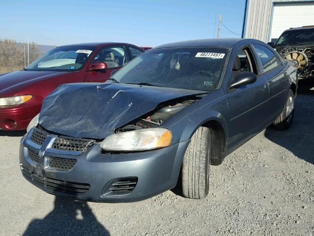 1B3AL46T16N211466 - 2006 DODGE STRATUS SX GRAY photo 2