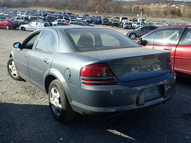 1B3AL46T16N211466 - 2006 DODGE STRATUS SX GRAY photo 3