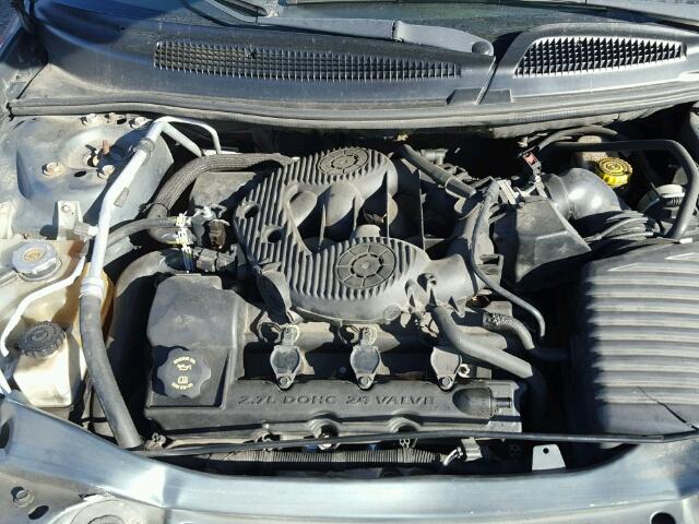 1B3AL46T16N211466 - 2006 DODGE STRATUS SX GRAY photo 7