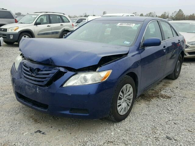 4T4BE46K28R016720 - 2008 TOYOTA CAMRY CE BLUE photo 2