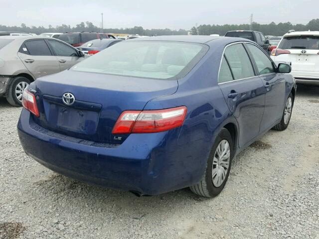 4T4BE46K28R016720 - 2008 TOYOTA CAMRY CE BLUE photo 4