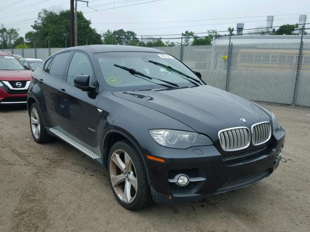 5UXFG83539LZ92916 - 2009 BMW X6 BLACK photo 1