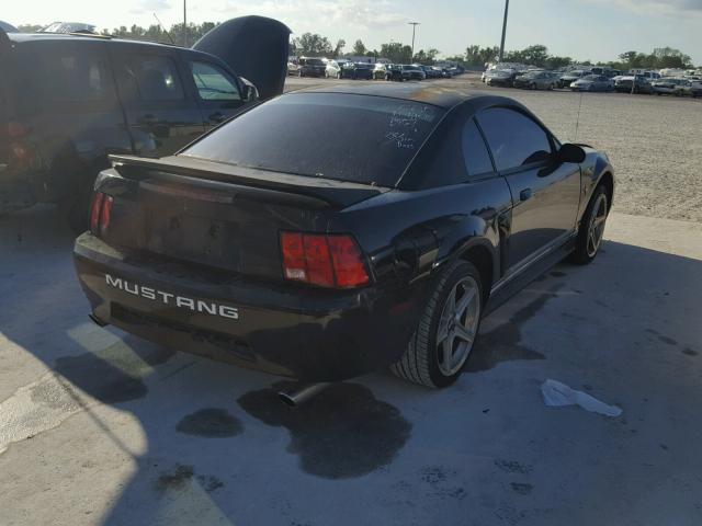 1FAFP4044YF173566 - 2000 FORD MUSTANG BLACK photo 4