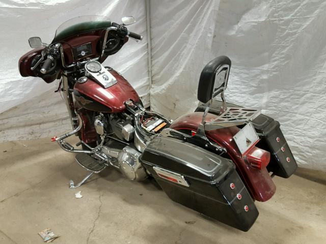 1HD1BMY12YY042832 - 2000 HARLEY-DAVIDSON FLSTF MAROON photo 3