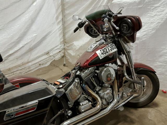 1HD1BMY12YY042832 - 2000 HARLEY-DAVIDSON FLSTF MAROON photo 5