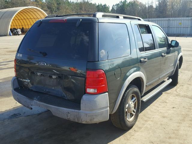 1FMZU72E02UA42219 - 2002 FORD EXPLORER X GREEN photo 4