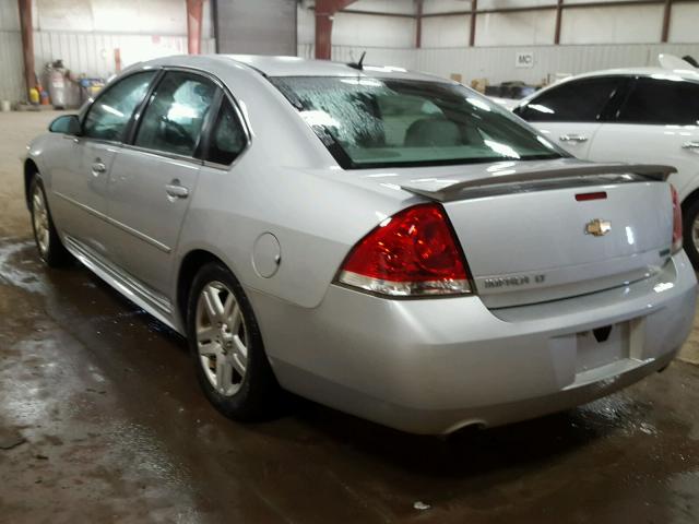 2G1WB5E35C1156279 - 2012 CHEVROLET IMPALA LT SILVER photo 3