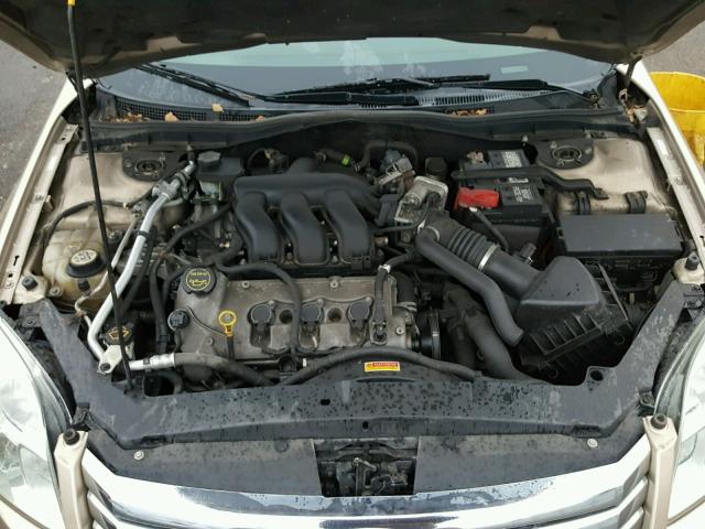 3FAHP07108R141231 - 2008 FORD FUSION SE TAN photo 7