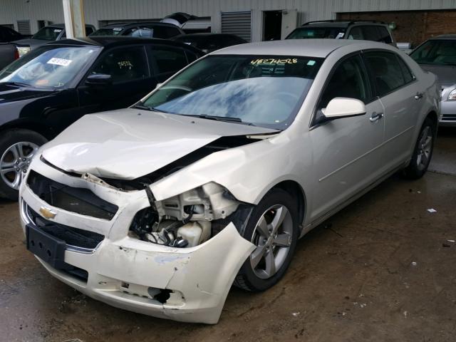1G1ZC5EU9CF123183 - 2012 CHEVROLET MALIBU 1LT GOLD photo 2
