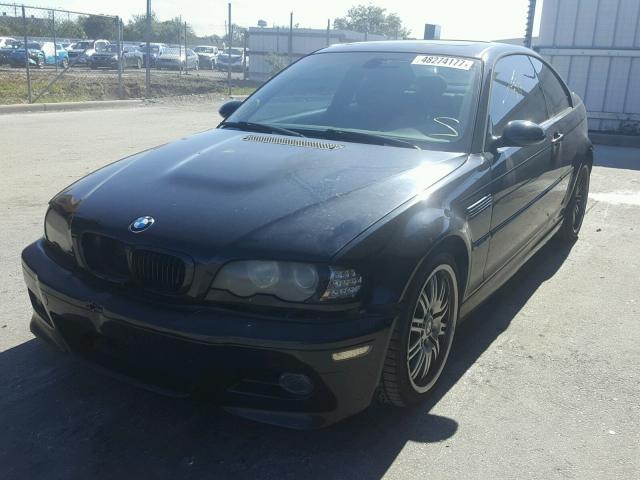 WBSBL93453JR21396 - 2003 BMW M3 BLACK photo 2