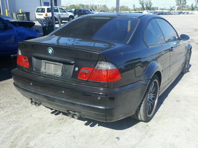 WBSBL93453JR21396 - 2003 BMW M3 BLACK photo 4