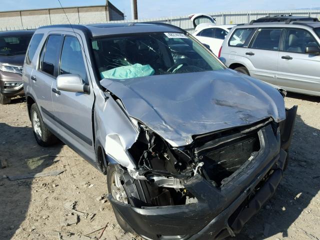 JHLRD78804C053996 - 2004 HONDA CR-V EX SILVER photo 1