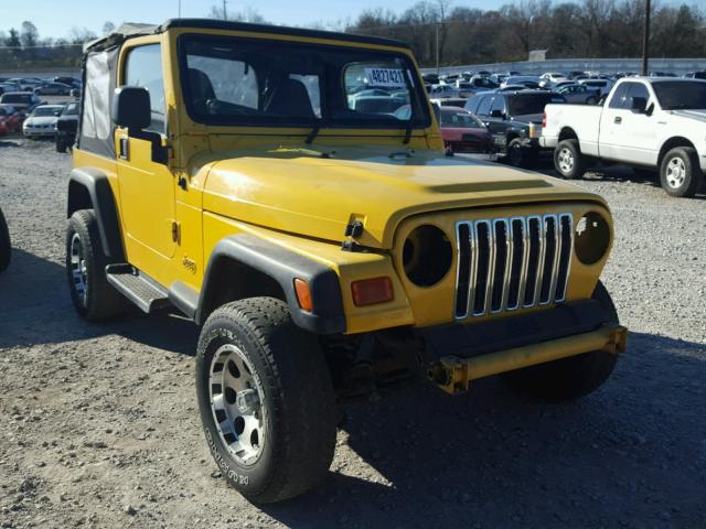 1J4FA29P3YP739749 - 2000 JEEP WRANGLER / YELLOW photo 1