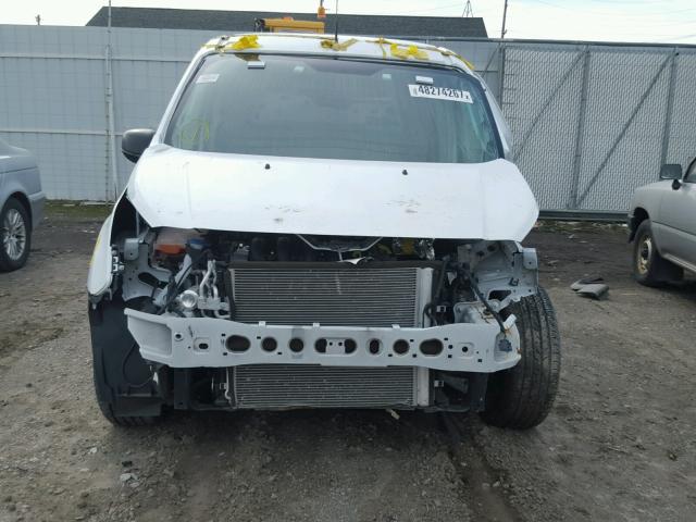 NM0LS7E78G1230988 - 2016 FORD TRANSIT CO WHITE photo 9