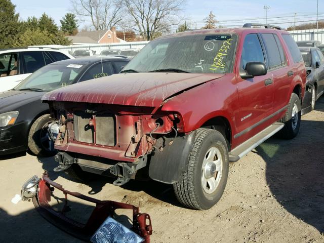 1FMZU72K74ZA97987 - 2004 FORD EXPLORER X RED photo 2