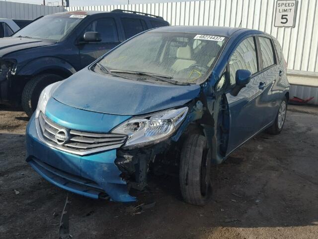 3N1CE2CP6FL394685 - 2015 NISSAN VERSA NOTE BLUE photo 2