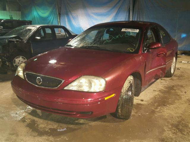 1MEFM50UX2A646463 - 2002 MERCURY SABLE GS RED photo 2