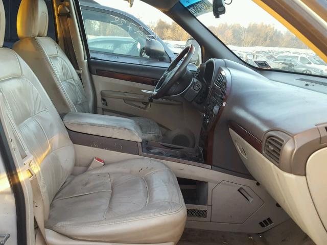 3G5DB03L46S653487 - 2006 BUICK RENDEZVOUS CREAM photo 5