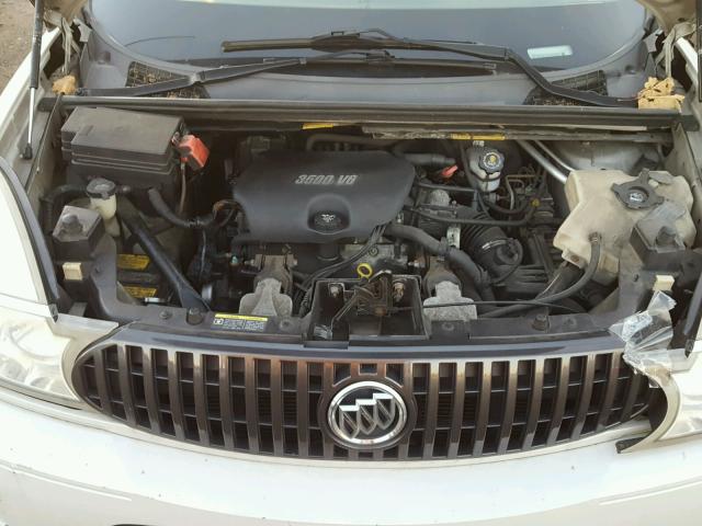 3G5DB03L46S653487 - 2006 BUICK RENDEZVOUS CREAM photo 7