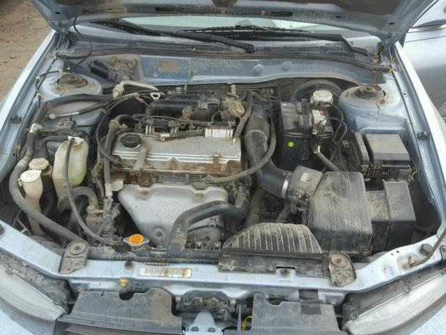 4A3AA46GX3E060918 - 2003 MITSUBISHI GALANT ES BLUE photo 7