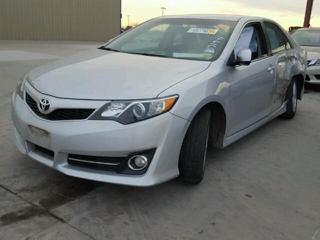4T1BF1FK1DU298266 - 2013 TOYOTA CAMRY L SILVER photo 2