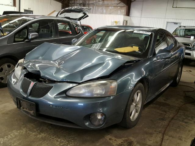 2G2WP552861194288 - 2006 PONTIAC GRAND PRIX BLUE photo 2