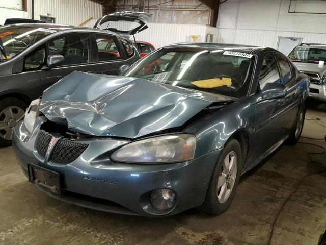 2G2WP552861194288 - 2006 PONTIAC GRAND PRIX BLUE photo 2