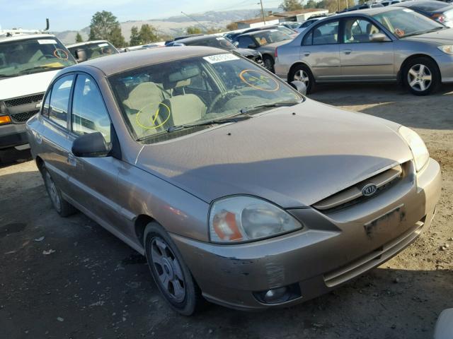 KNADC125936278613 - 2003 KIA RIO GOLD photo 1