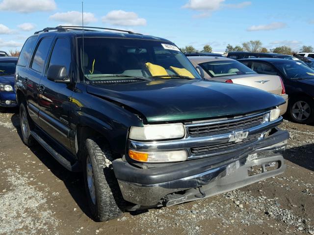 1GNEK13T01R122826 - 2001 CHEVROLET TAHOE K150 GREEN photo 1