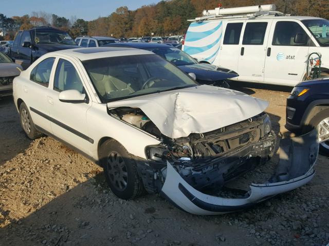 YV1RS61R122166515 - 2002 VOLVO S60 WHITE photo 1