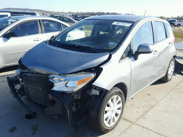 3N1CE2CP1EL407423 - 2014 NISSAN VERSA NOTE GRAY photo 2