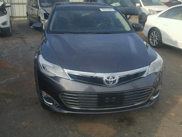 4T1BK1EB3FU146831 - 2015 TOYOTA AVALON XLE GRAY photo 9