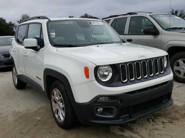 ZACCJABT0FPB53394 - 2015 JEEP RENEGADE L WHITE photo 1