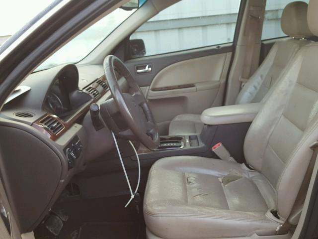 1FAHP24W08G157884 - 2008 FORD TAURUS SEL BLACK photo 5