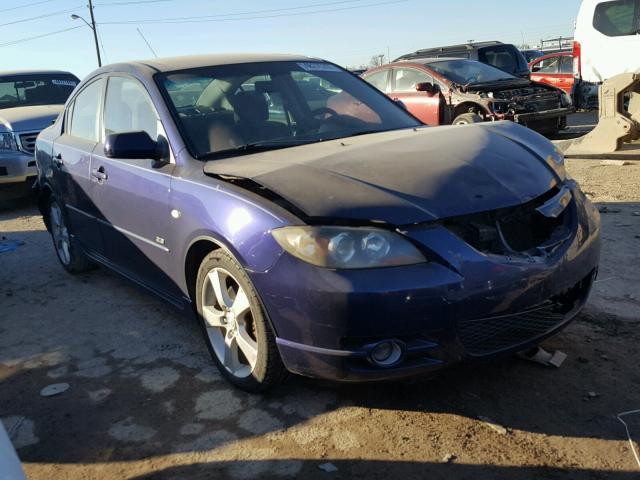 JM1BK323141152607 - 2004 MAZDA 3 S BLUE photo 1