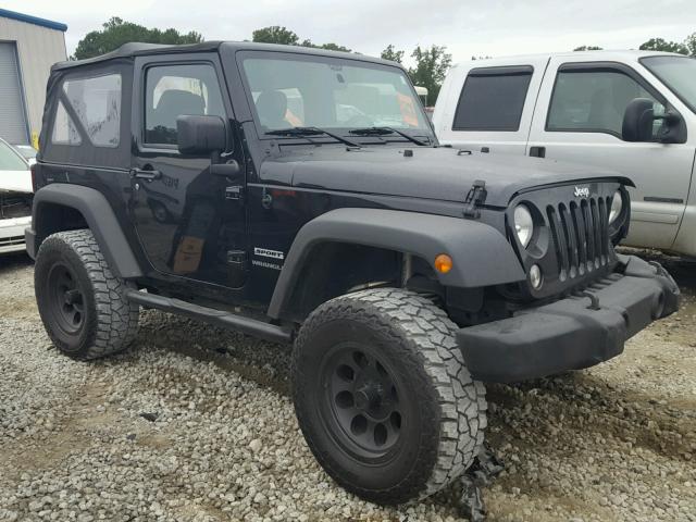 1C4AJWAG2EL315839 - 2014 JEEP WRANGLER S Սև լուսանկար 1
