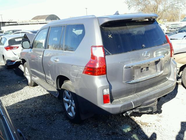 JTJBM7FX1C5039405 - 2012 LEXUS GX BASE GRAY photo 3