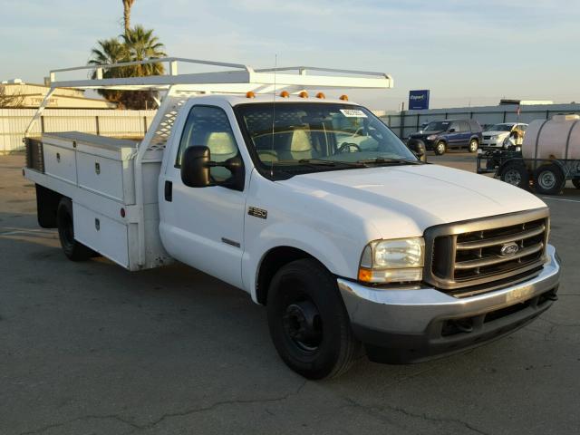 1FDWF36PX3ED47675 - 2003 FORD F350 SUPER WHITE photo 1