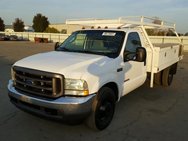 1FDWF36PX3ED47675 - 2003 FORD F350 SUPER WHITE photo 2