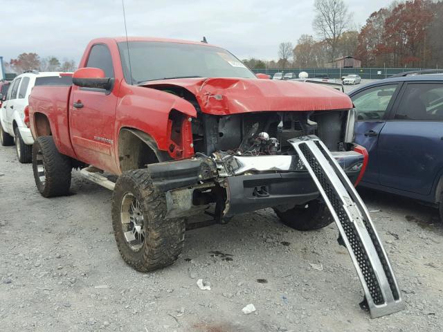 1GCEK14057Z599757 - 2007 CHEVROLET SILVERADO RED photo 1