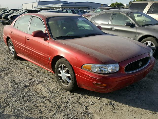 1G4HR54K44U134201 - 2004 BUICK LESABRE LI RED photo 1