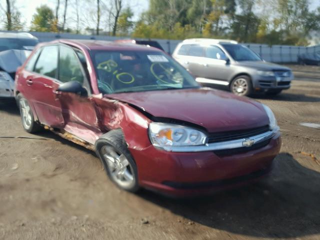 1G1ZT62805F320839 - 2005 CHEVROLET MALIBU MAX წითელი ფოტო 1