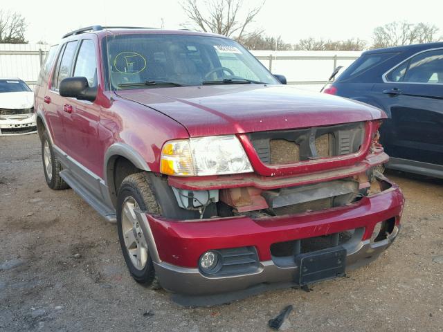 1FMDU74KX3ZA29396 - 2003 FORD EXPLORER E RED photo 1