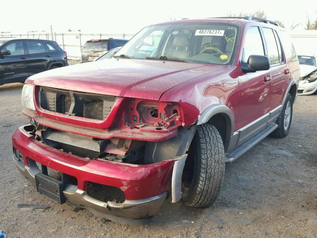 1FMDU74KX3ZA29396 - 2003 FORD EXPLORER E RED photo 2