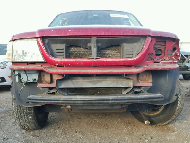 1FMDU74KX3ZA29396 - 2003 FORD EXPLORER E RED photo 9