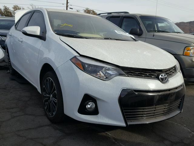 5YFBURHE5FP231752 - 2015 TOYOTA COROLLA L WHITE photo 1